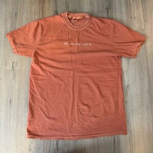 NWOT Comfort Colors Embroidered Tee